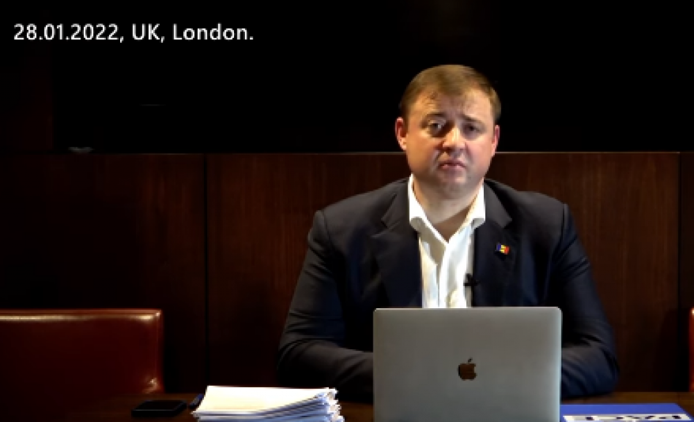 VIDEO // Cavcaliuc publică o adresare filmată la Londra: Va apela la CtEDO ca să-și facă dreptate